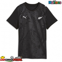 Camisa de Futebol Nova Zelândia Equipamento Principal Mulheres Mundo 2026 Manga Curta